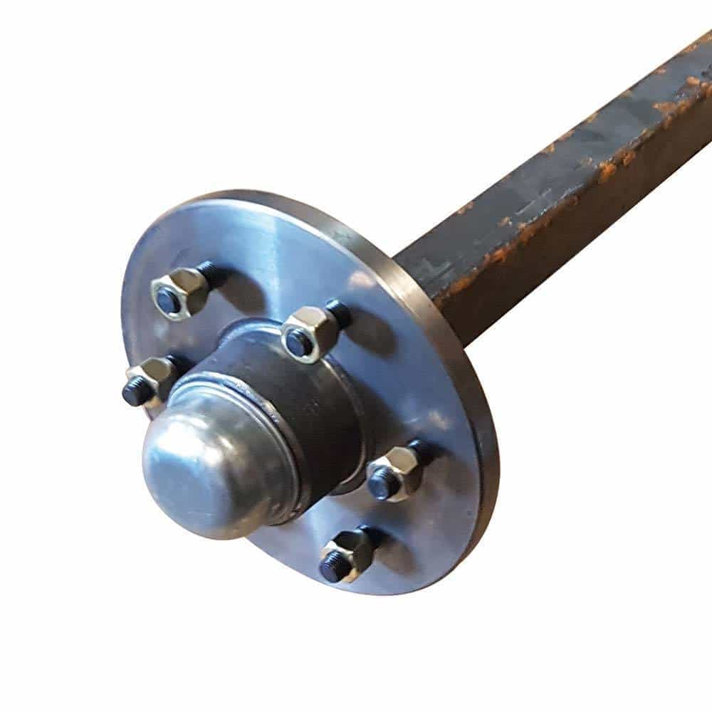 45mm Square Lazy Axle Assembly with Japanese bearings Australian made