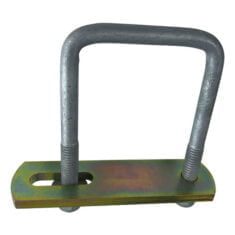 80mm Wide x 120mm gal clamp kit.