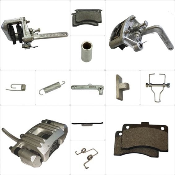 Mechanical Disc Brake Caliper Parts Alko Calipers up to 2t