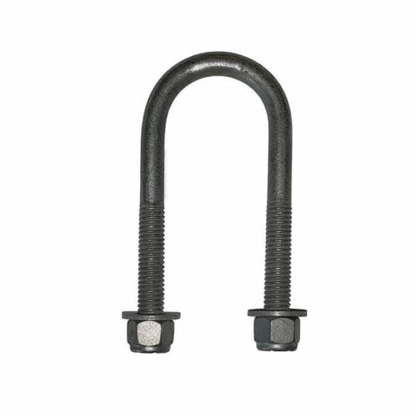 45mm x 125mm Round Galvanised U-Bolt