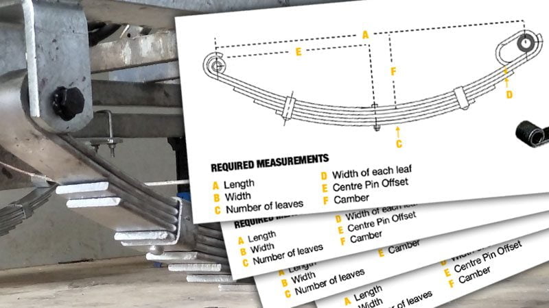 Measuring Trailer Spring