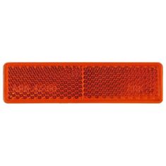 amber side trailer reflector