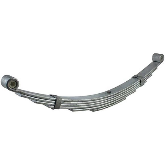 6 leaf offset galvanised spring