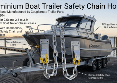 Aluminium Boat Trailer SAfety Chain Holder