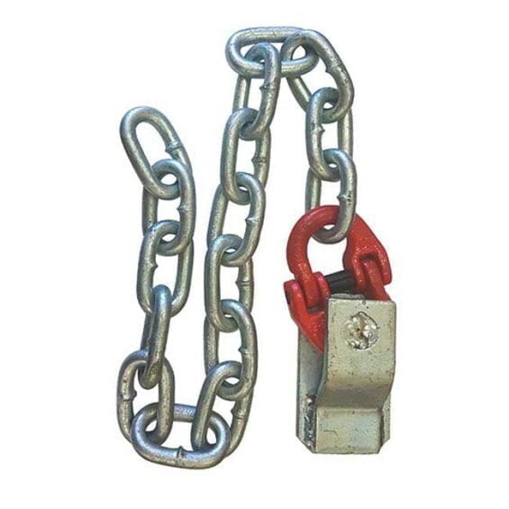 Trailer Safety Chain, Hammerlock and Holder Kit