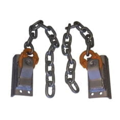 Safety Chain Holder for Aluminium Chassis