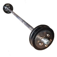 45mm Round Mechanical Braked Axle - Ford