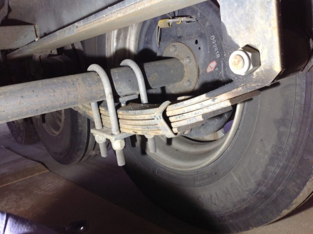 Stretching ubolts on caravans and unforseen catastrophic events