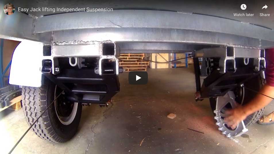 Easy Axle Jack Demonstration Video.