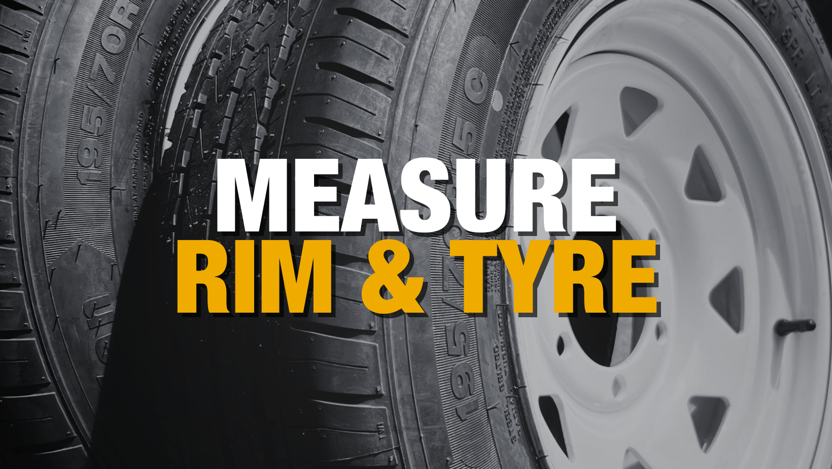 Measure Rim & Tyres for Trailer and Caravan Wheel Backspace