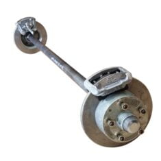 45RMDF - 45mm Round mechanical disc brake axle