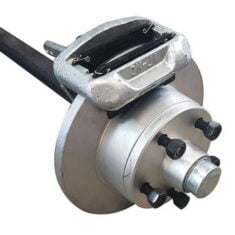 mechanical disc brake axle