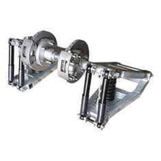 galvanised independent hydraulic brake suspension