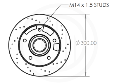 5S Landcruiser 12-inch Disc Rotor