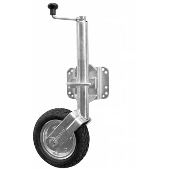 10-inch U-bolt Swing Up Jockey Wheel