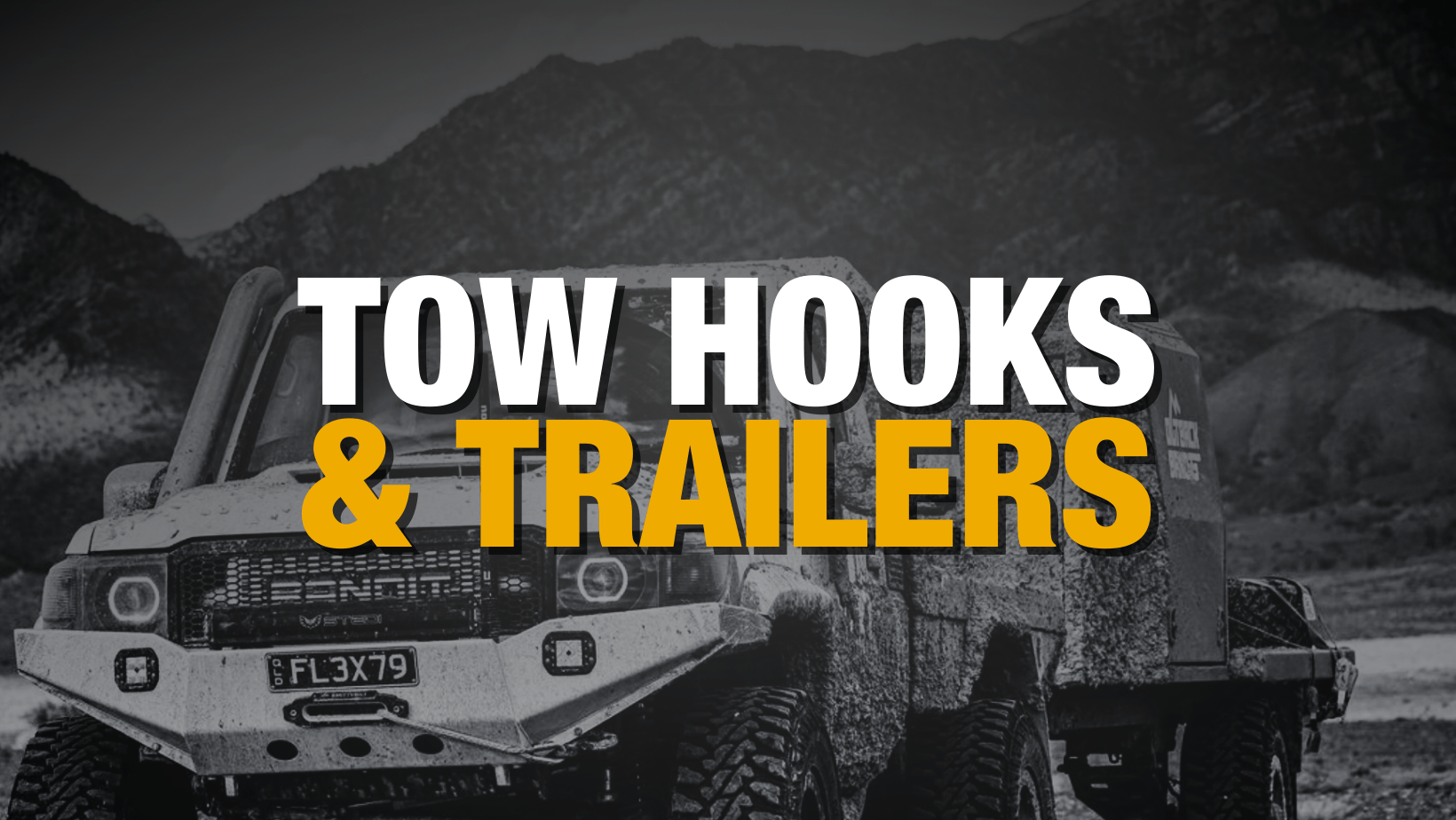 Can hooks be used to connect safety chain on trailers and caravans?