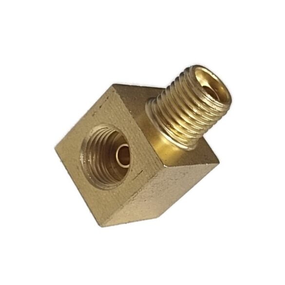 3/8-inch hydraulic brass elbow