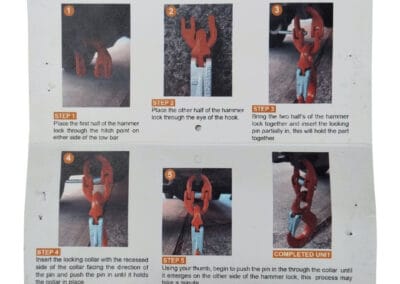 Safety Chain Hook Installation Instructions
