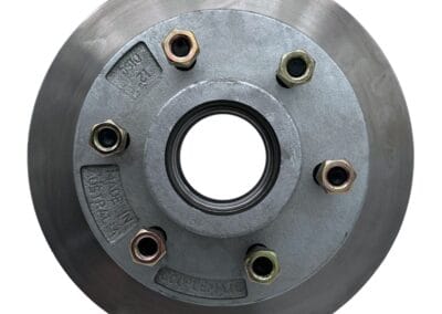 6 stud galvanised disc hub