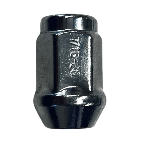 7/16 inch UNF chrome dome trailer mag wheel nut