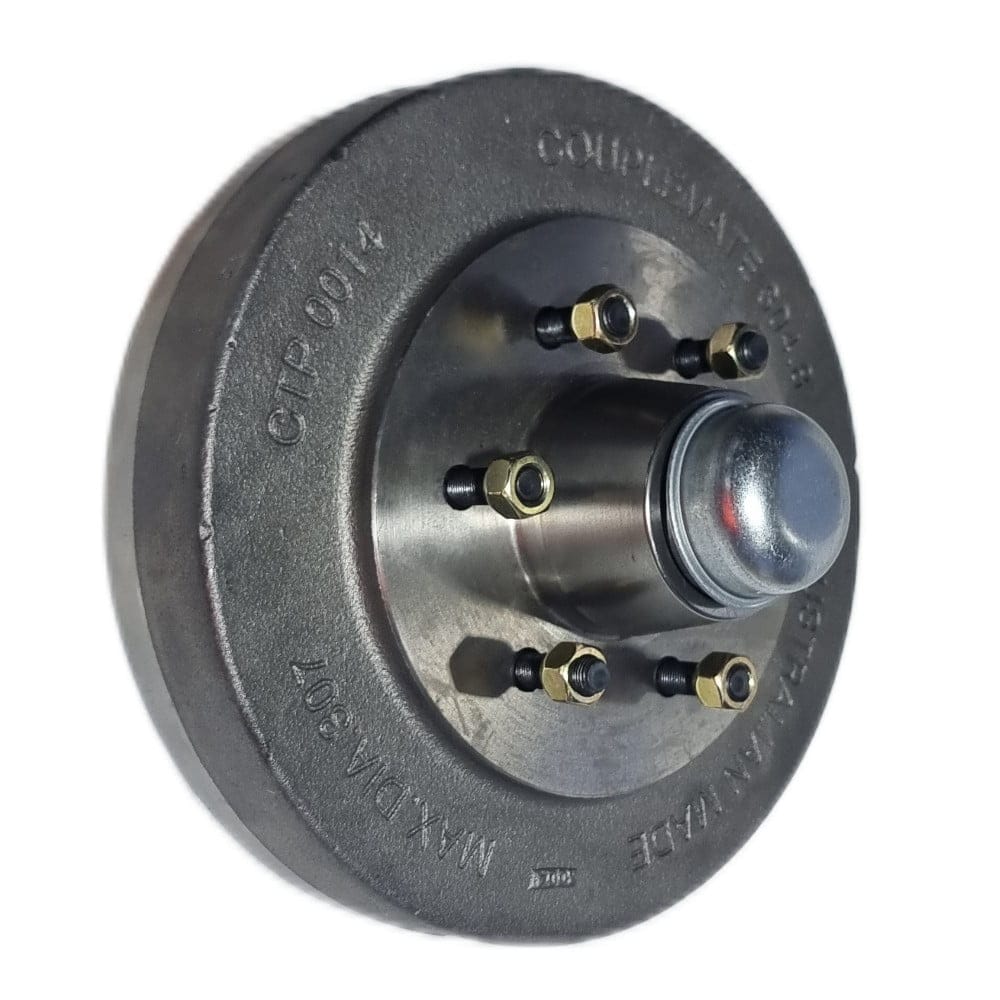 2t x 6 stud land crusier Drum Greased Bearings