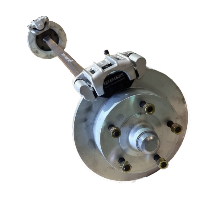 45Mm Sq Hydraulic Disc Axle 45Mm Square 6 Stud Landcrusier Hydraulic Brake Axle