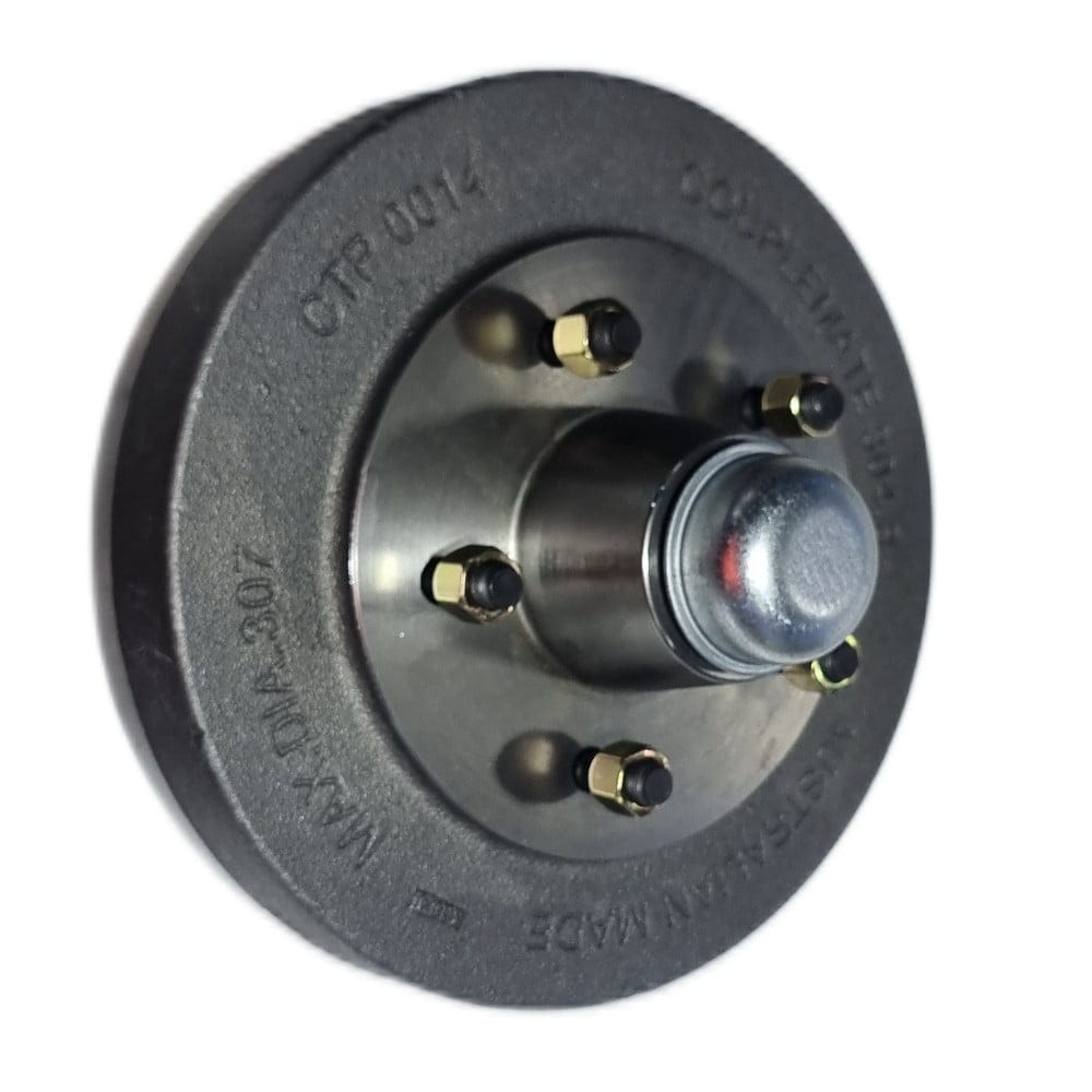 12-inch x 2t x 5 Stud Land Cruiser Drum - Fits Cruisemaster Axle