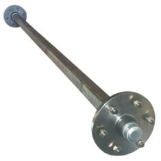 45Mm Square Unbraked Lazy Axle
