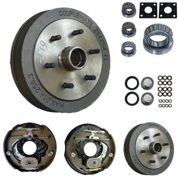 6 Stud electric brake conversion kit