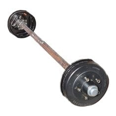 3t x 50mm Square Electric Off Road Brake Axle – Land Cruiser