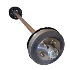 3t x 50mm SQ Electric Brake Axle