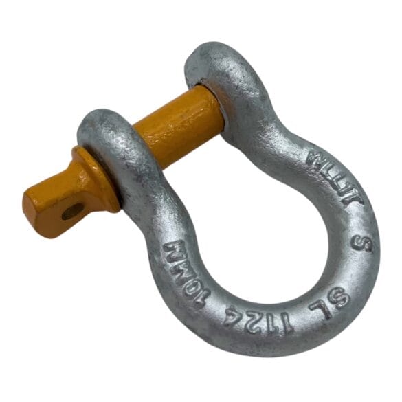 Galvanised 10mm bow shackle