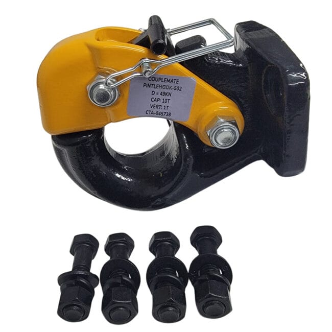 36.8Kn X 5T Truck Pintle Hook Cta-045737 Pintlehook-501 10T Pintle Hook With Cta