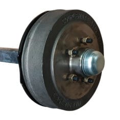 50mm Square 10-Inch Ford Parallel Electric Brake Axle Kit