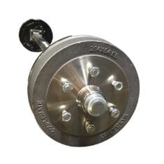 45mm Square Electric Brake Axle Kit caravan