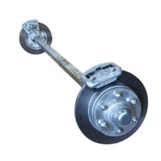 45mm Square Galvanised Parallel Axle - 10-inch Mechanical Disc Land Cruiser