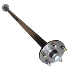 \mm Square x 5 stud Land Cruiser Lazy Unbraked Axle