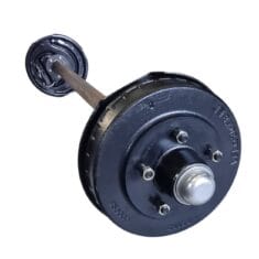 60mm Round 2t Electric Braked Landcruiser Axle