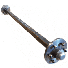 50mm Square Parallel Axle - Unbraked Hubs