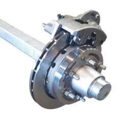 50mm Square Gal Axle - 12-inch DeeMaxx Hydraulic Stainless Disc