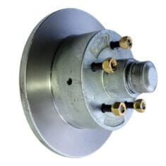 Galvanised 10-inch Disc Rotor incl Bearings
