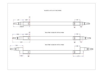 hollow axle drawing